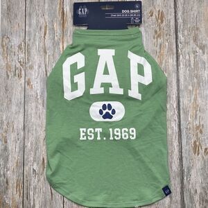 Gap Pet, Dog Clothes, Classic Logo Paw Print T-Shirt Size L